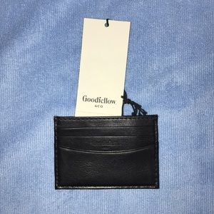 Goodfellow Black card case wallet